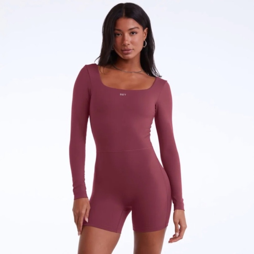 Set Active Sportbody Long Sleeve Shortysuit Canyon